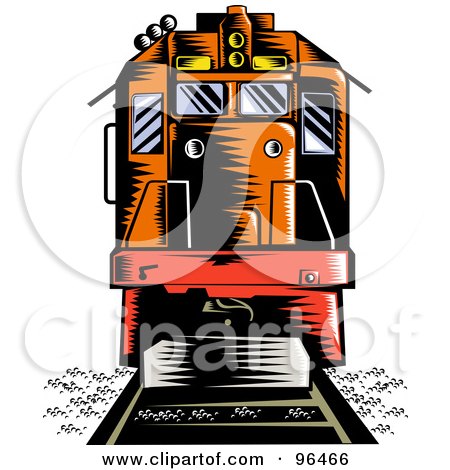 450x470 Royalty Free (Rf) Clipart Of Diesel Trains, Illustrations, Vector