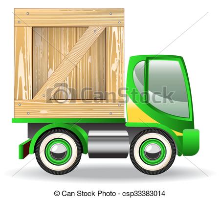 450x405 Delivery Truck Icons Isolated On White Background Vector Clip Art