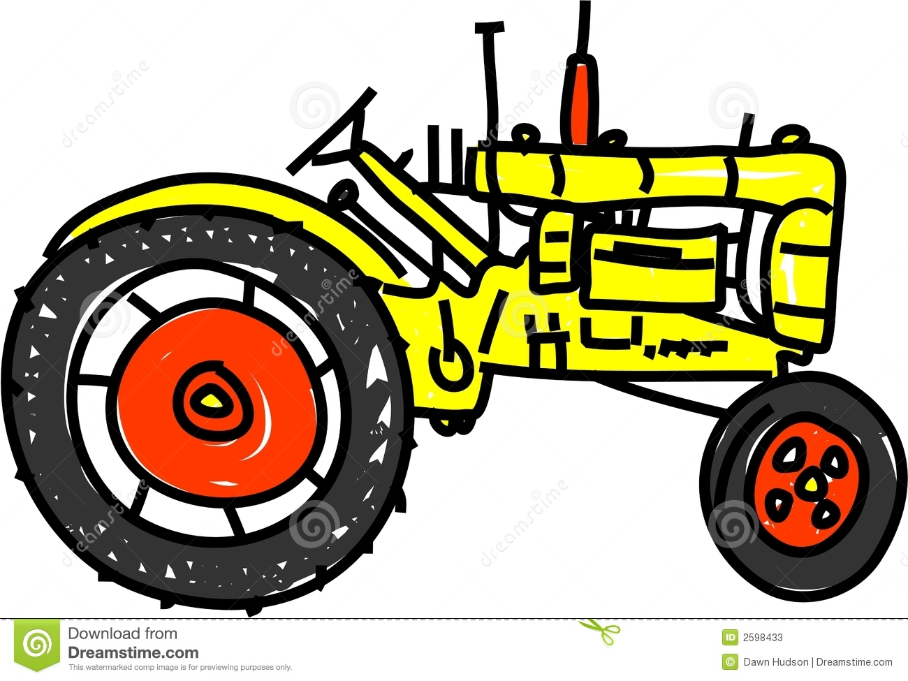 1300x975 Tractor Clip Art