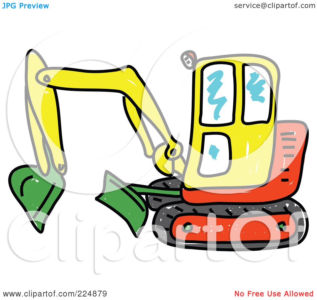 1080x1024 Royalty Free (Rf) Clipart Illustration Of A Sketched Yellow, Green