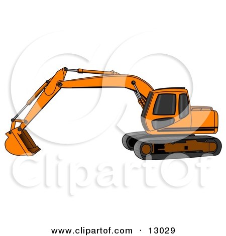 450x470 Royalty Free (Rf) Excavator Clipart, Illustrations, Vector Graphics