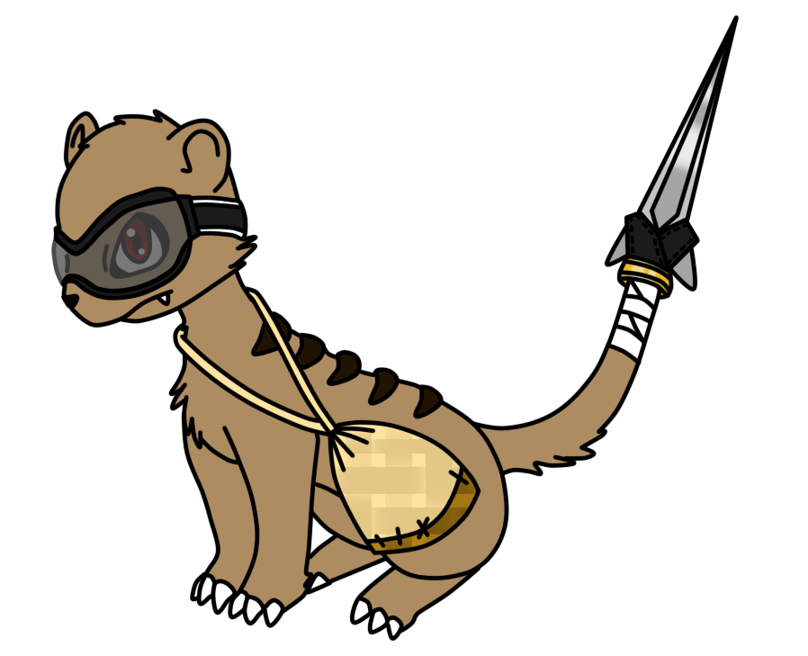 898x729 Mongoosemon The Mongoose Digimon By Inakamon