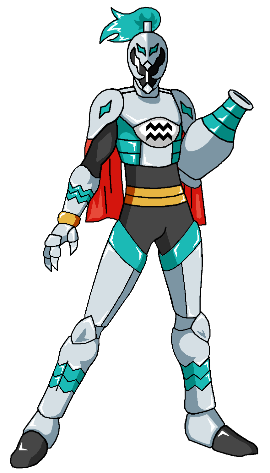 860x1506 Aquarius Digimon Basilomon By Kingdrakaidou