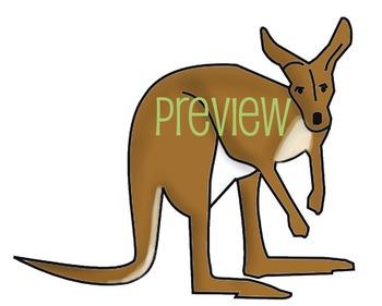 350x281 Australia Food Web Clip Art Set