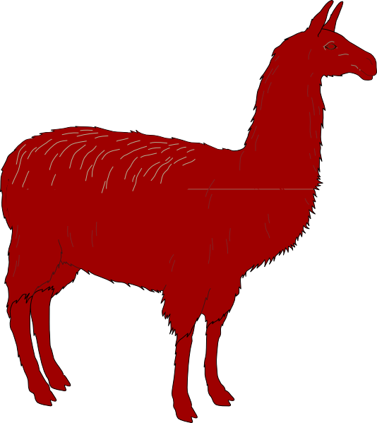 534x599 Llama Clipart Gallery Images)