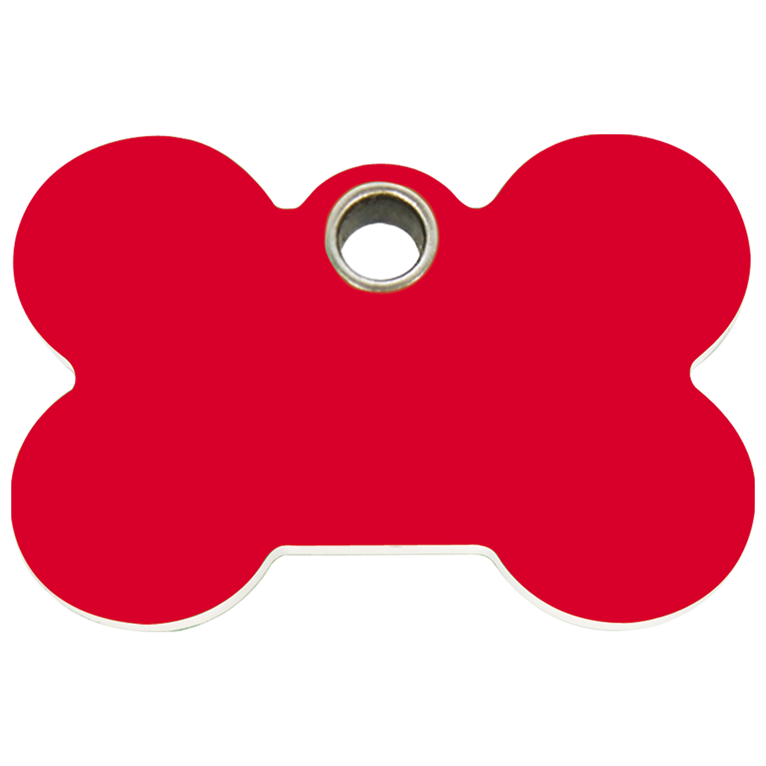 1500x1500 Red Dingo Plastic Tag Bone Red 04 Bn Re (4bnrs 4bnrm 4bnrl)