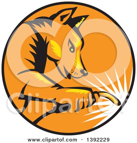 450x470 Royalty Free (Rf) Dingo Clipart, Illustrations, Vector Graphics