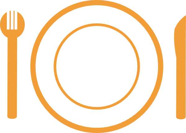 600x429 Dinner Clip Art At Clkercom Vector Clip Art Online, Dinner Plate