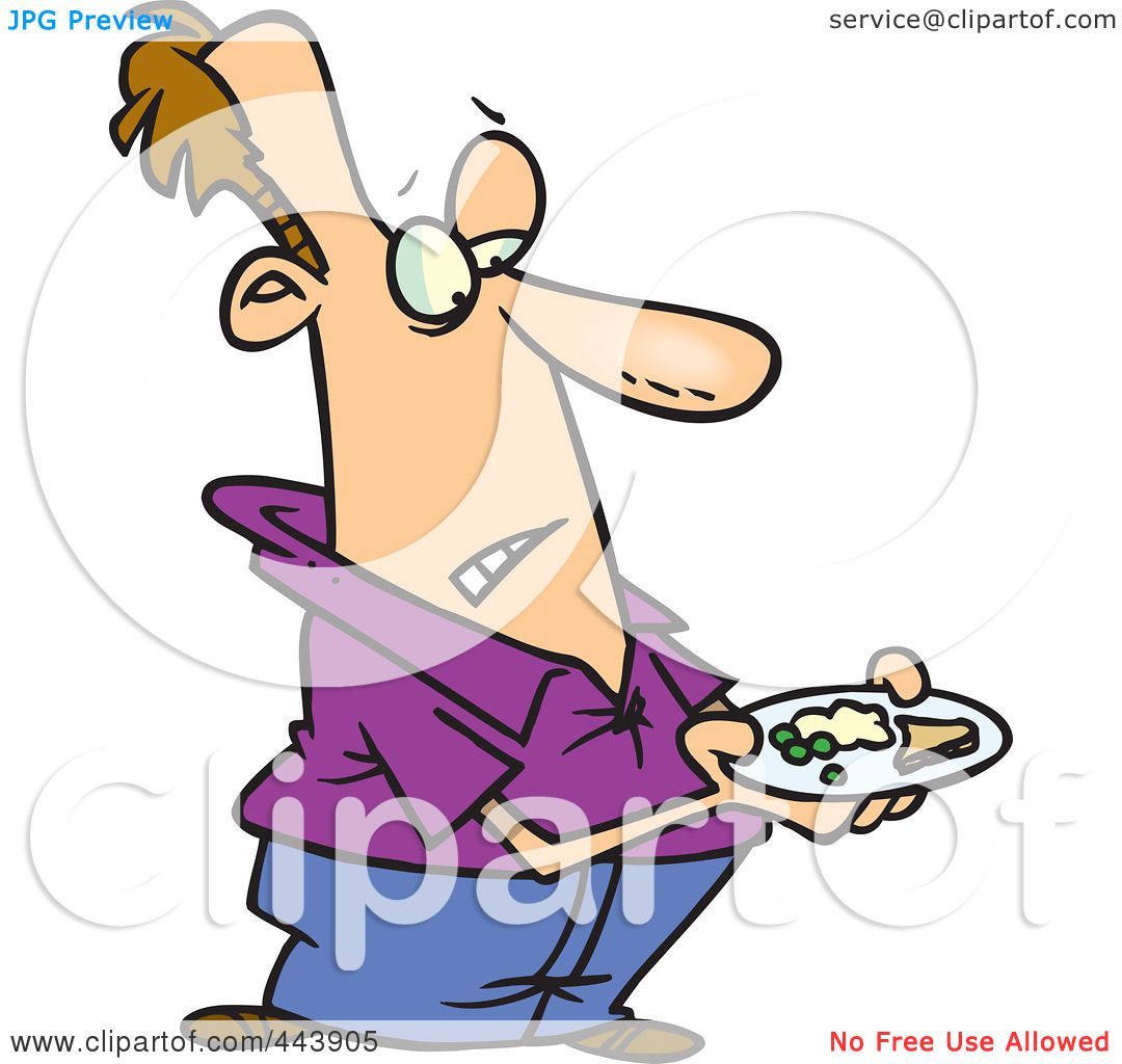 1080x1024 Royalty Free (Rf) Clip Art Illustration Of A Cartoon Man Carrying