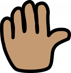291x300 Waving Hand Clipart Hand Wave Clip Art