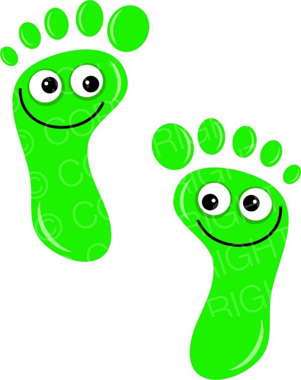 595x750 Footprint Clipart Cartoon