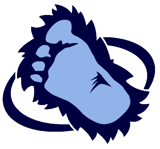 545x508 Bigfoot Footprint Clipart