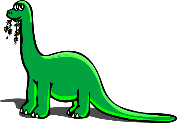 600x417 Animated Dinosaur Clipart