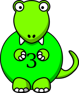 252x298 Green Dinosaur Clip Art Clipart Panda