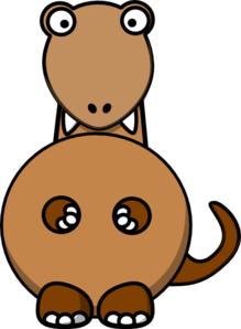 219x298 Brown Dinosaur Clip Art Clipart Panda