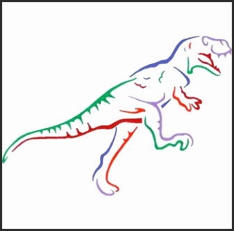 336x332 Trex Outline Kozfn Fresh Dinosaur Outlines Free Download Clip Art