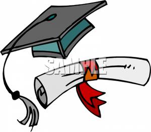 300x262 Clip Art Image A Diploma Clipart Panda