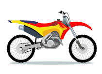 210x153 Free Motorcycle Clipart