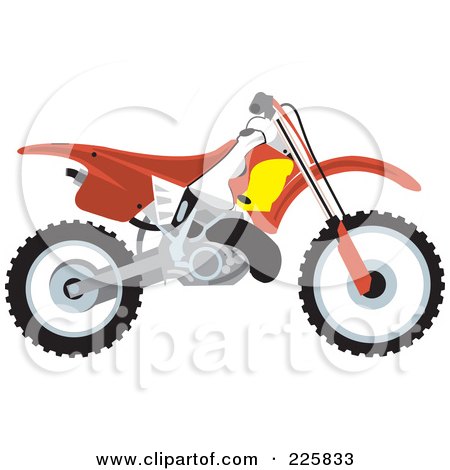 450x470 Royalty Free (Rf) Dirt Bike Clipart, Illustrations, Vector Graphics