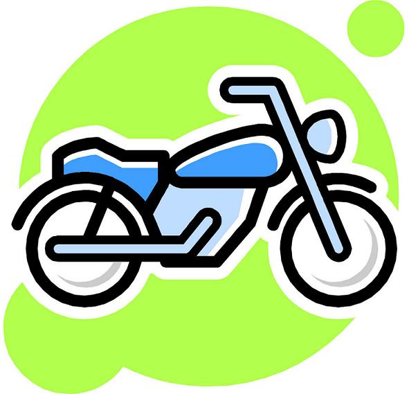 591x569 Youth Dirt Bike Clipart