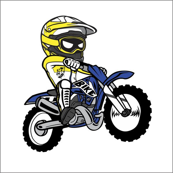 Dirt Bike Colouring Pages To Print at GetDrawings.com | Free for