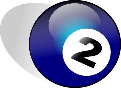 425x310 Ball Number 2 Clip Art Clip Arts, Free Clipart