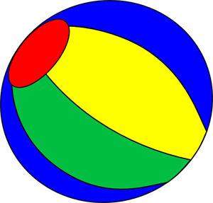300x287 Beach Ball Png, Svg Clip Art For Web