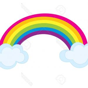 300x300 Royalty Free Clip Art Vector Logo Of A Rainbow Disco Ball Sphere