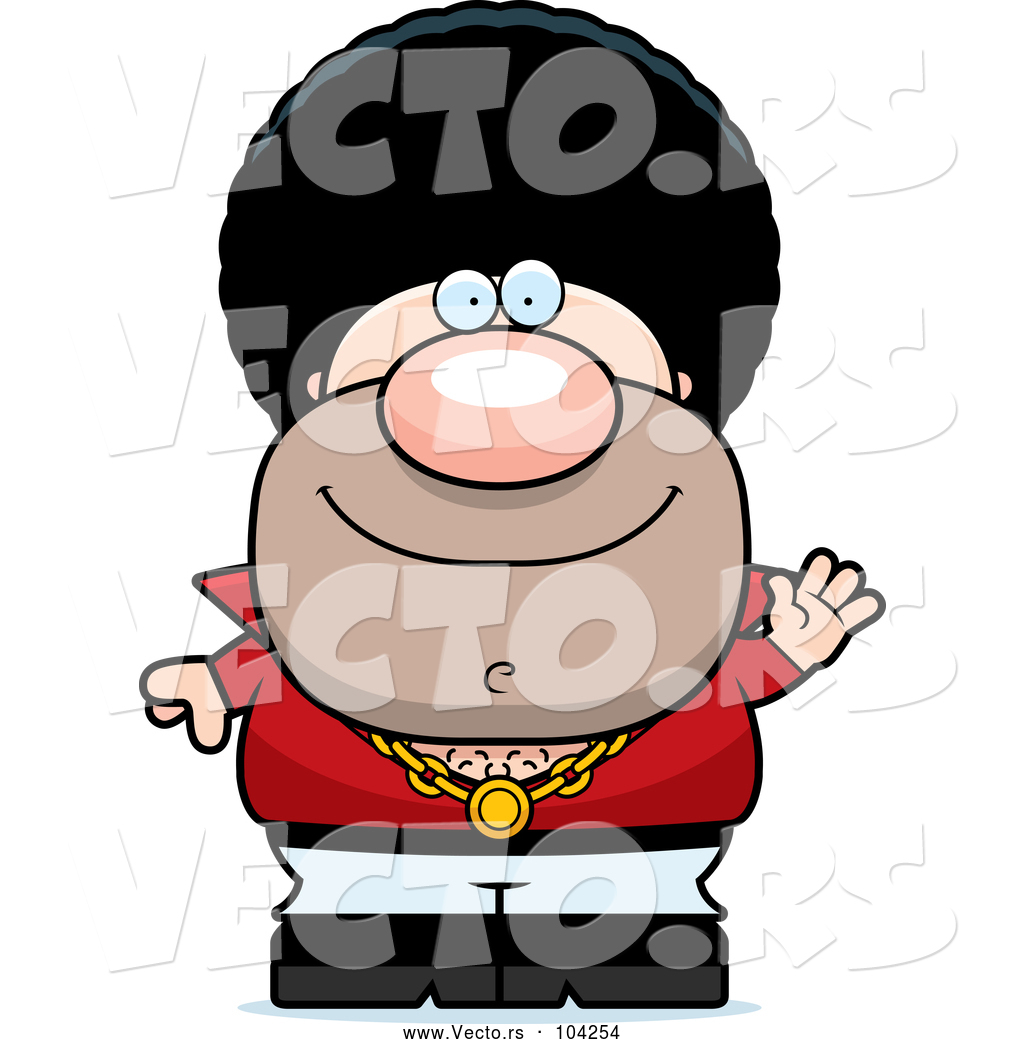 1024x1044 Vector Of Cartoon Friendly Waving Disco Guy By Cory Thoman
