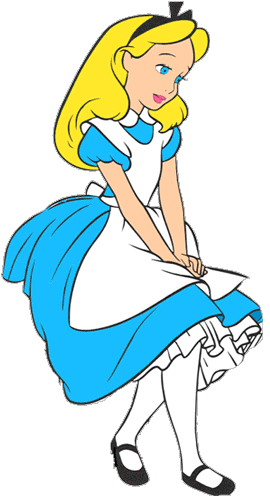 270x497 Image Of Alice In Wonderland Clipart 4 Image
