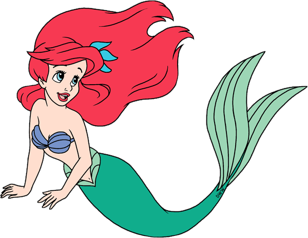 600x464 Mermaid Ariel Clip Art 2 Disney Clip Art Galore