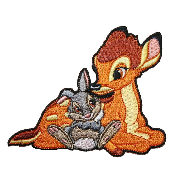 570x570 Cute Bambi Amp Thumper Patch Disney Cartoon Classic Craft
