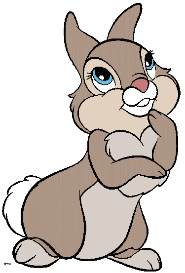 375x553 Ms. Bunny (Bambi) Favorite Disney Bunny, Cartoon