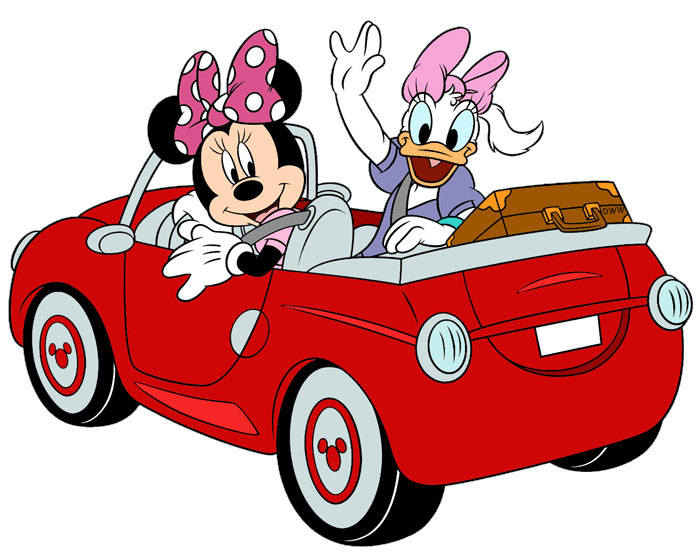 700x557 Minnie Mouse And Daisy Duck In Cars Minnie Mouse Amp Daisy Duck