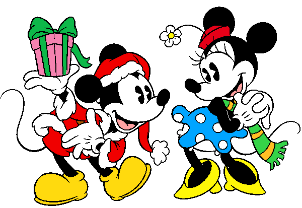 600x413 Collection Of Disney Christmas Clipart High Quality, Free