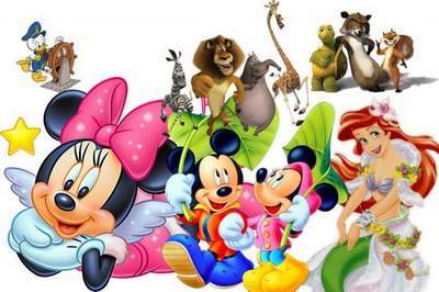 400x266 Disney Cartoon Clipart On A Transparent Background Free Download