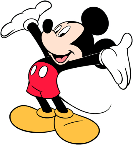 452x493 Mickey Mouse Clipart Images
