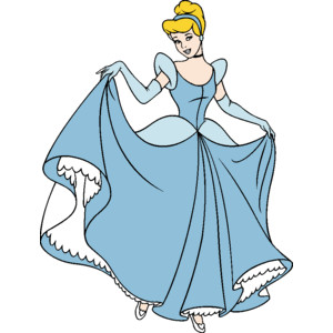 300x300 Free Cinderella Clipart