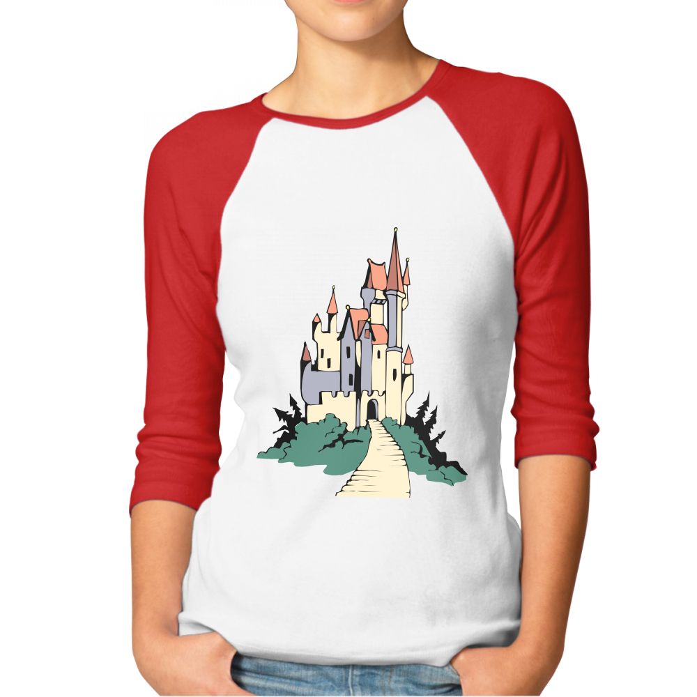 1000x1000 Red Women's Basic Disney Castle Clipart Free Download Clip Art
