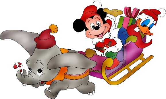 578x347 Christmas Disney Dumbo Mickey Mouse Donald Duck ~