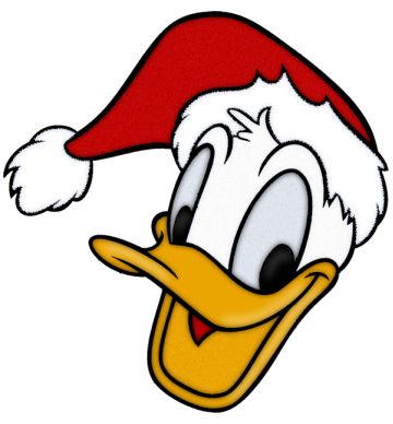 360x388 Donald Duck Clipart Color