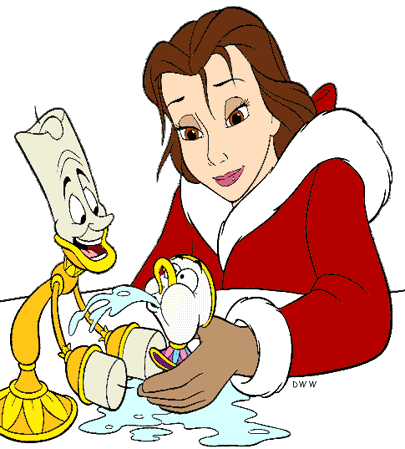 405x449 Chips Clipart Beauty And The Beast
