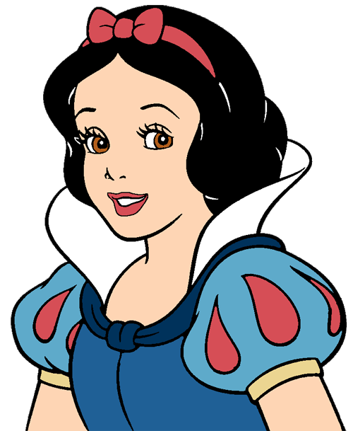 500x609 Snow White Clip Art