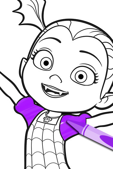 378x565 Download Vampirina Coloring Pages Free Printab