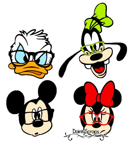 437x479 Disney Nerds Clipart