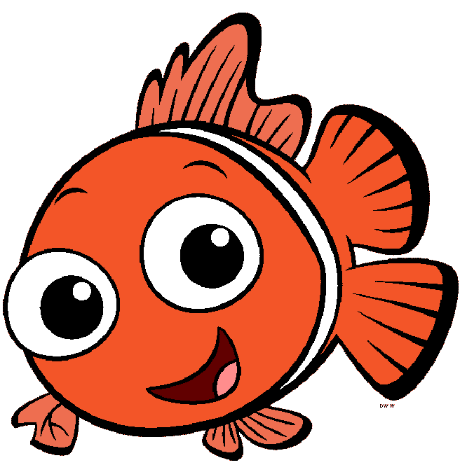 666x674 Fish Disney Pixar Finding Nemo Clip Art Images Disney Clip Art