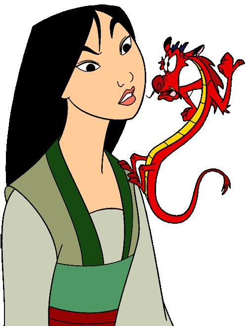 500x660 Disney Mulan Clipart