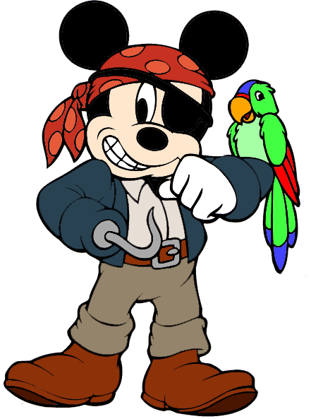441x593 Pirate Mickey Head Clipart Collection
