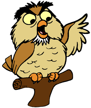 350x415 Disney Clipart Owl