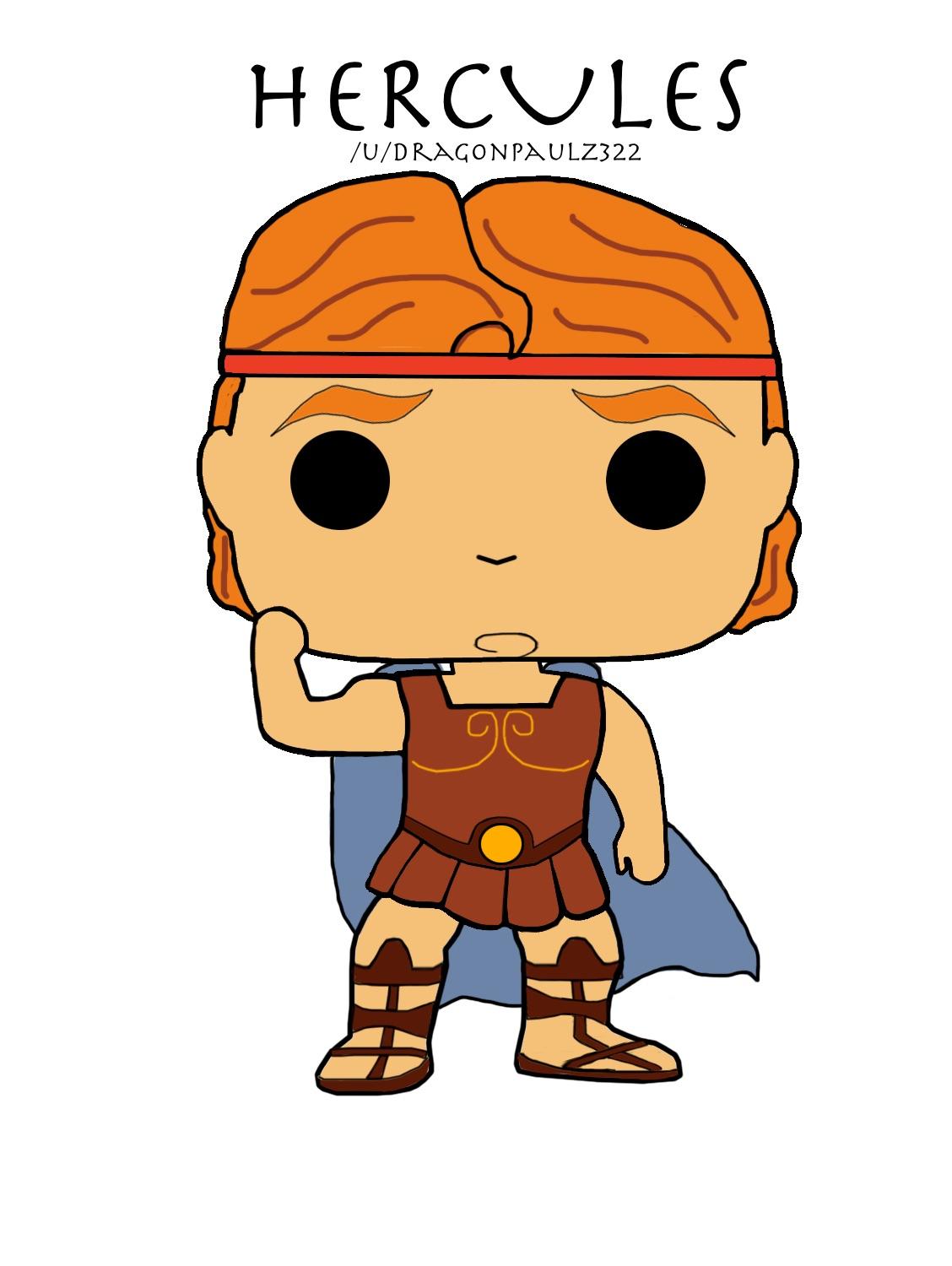1128x1500 I Decided To Create Concept Are For A Disney Hercules Pop. Hope